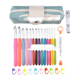 Soft Handle Aluminum Knitting Tool Color Silicone Crochet Hook